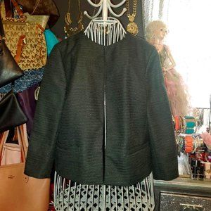 Vintage Ann Taylor Chic Blazer Jacket 14 Petite L